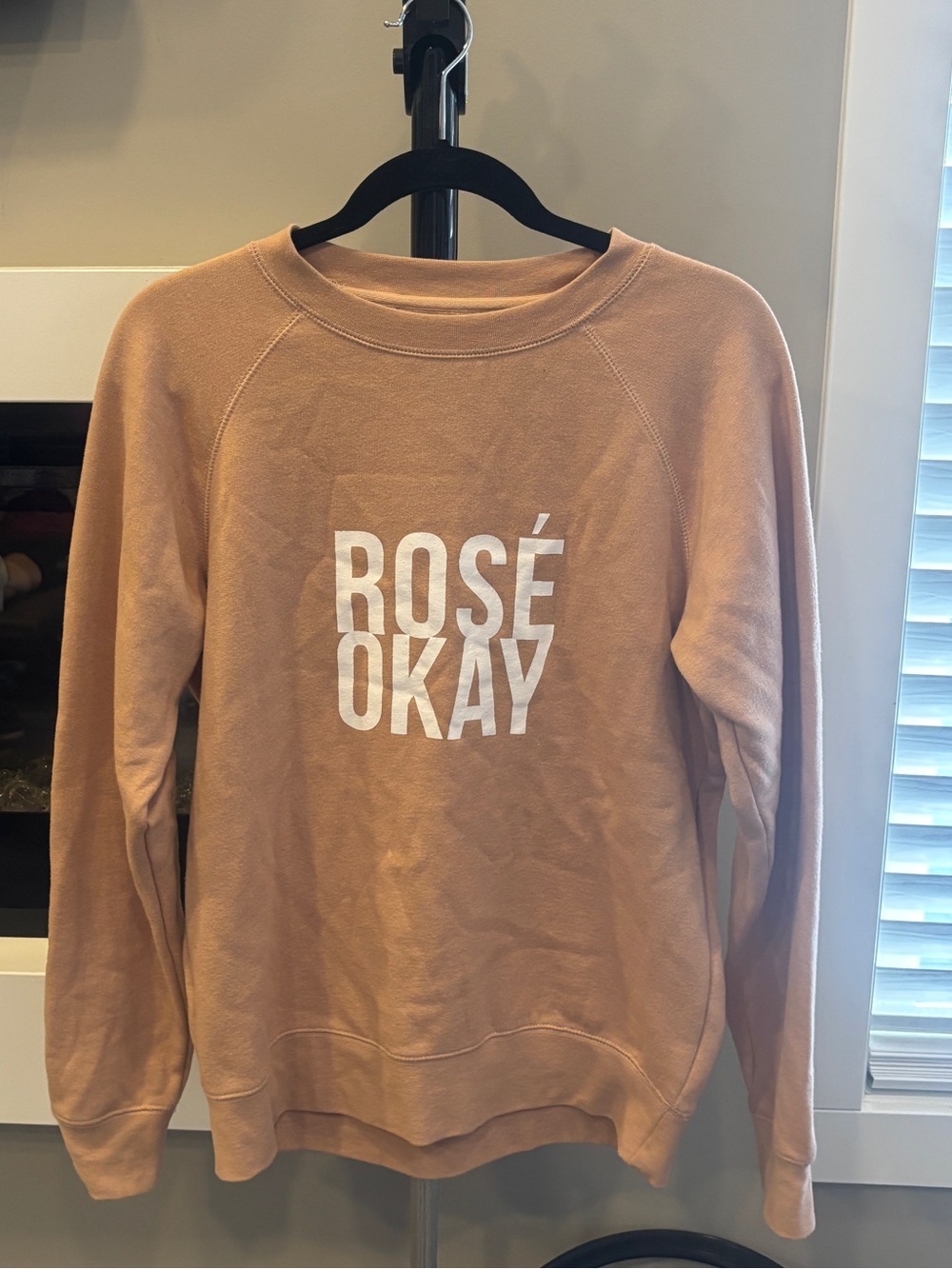 Brunette The Label ROSÉ OKAY Crewneck Sweatshirt - Dusty Rose